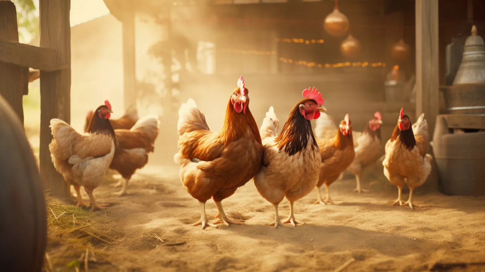 illustration for chicken