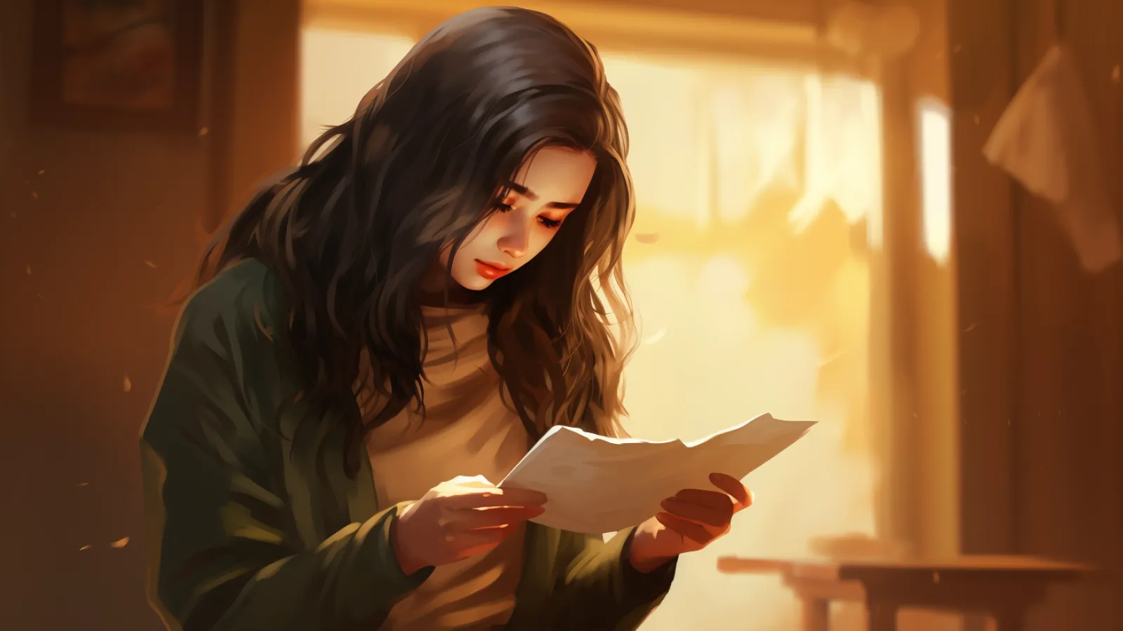 illustration for touching