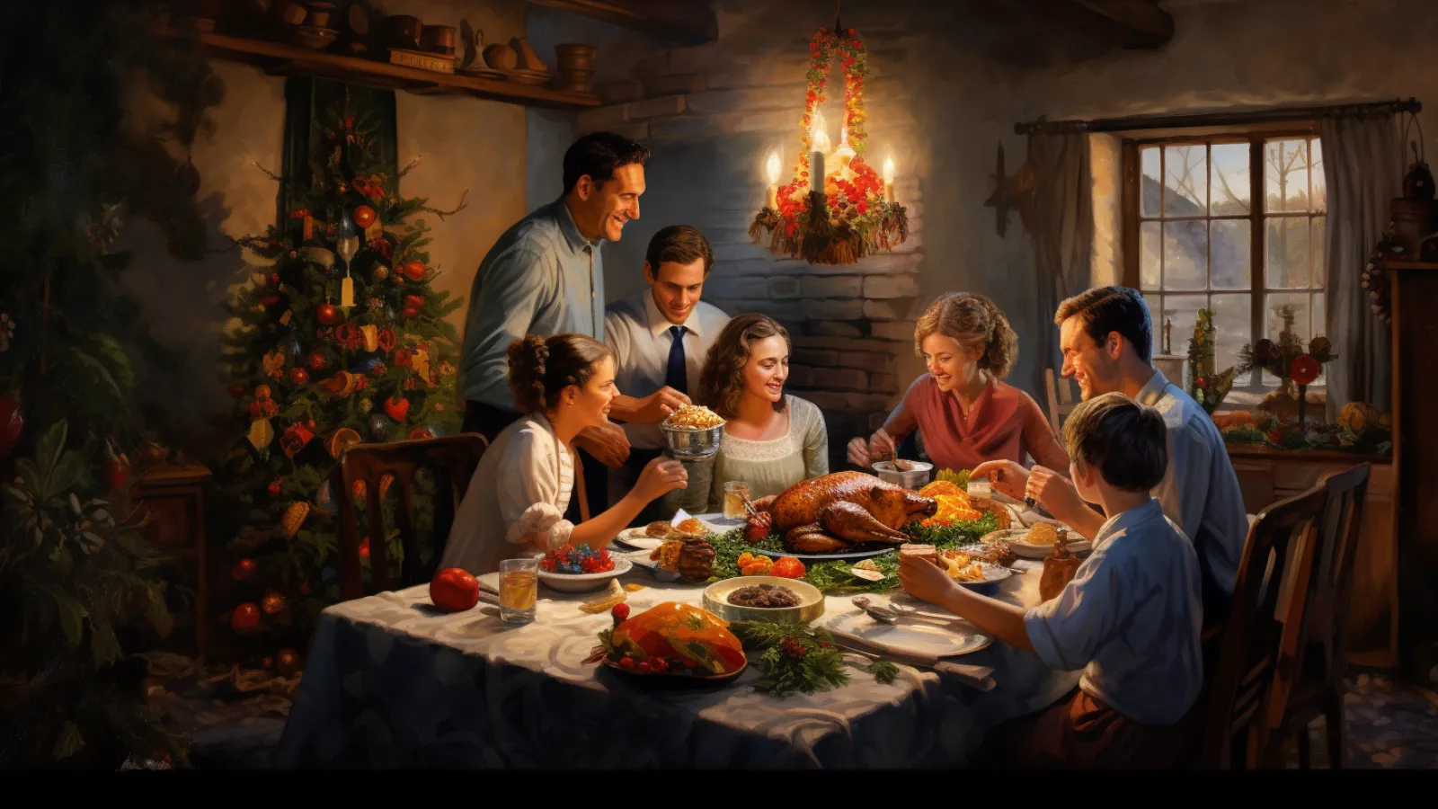illustration for Christmas