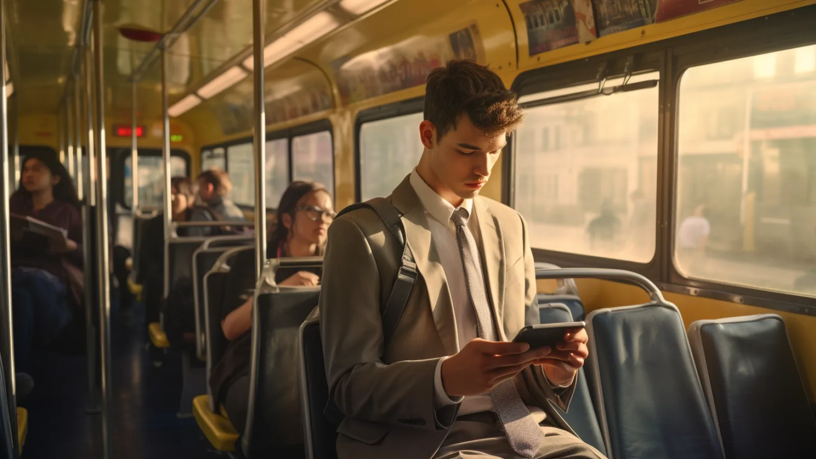 illustration for commute
