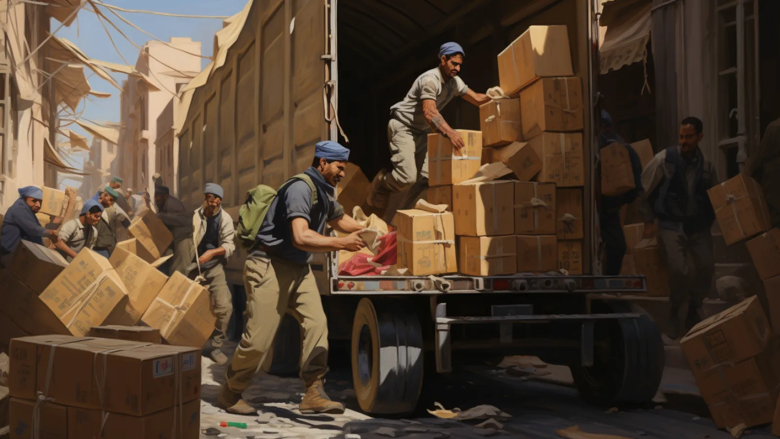 illustration for unload