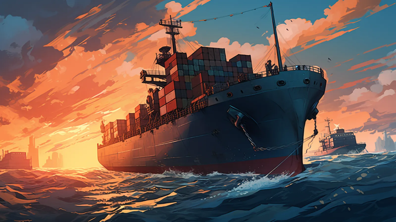 illustration for freight