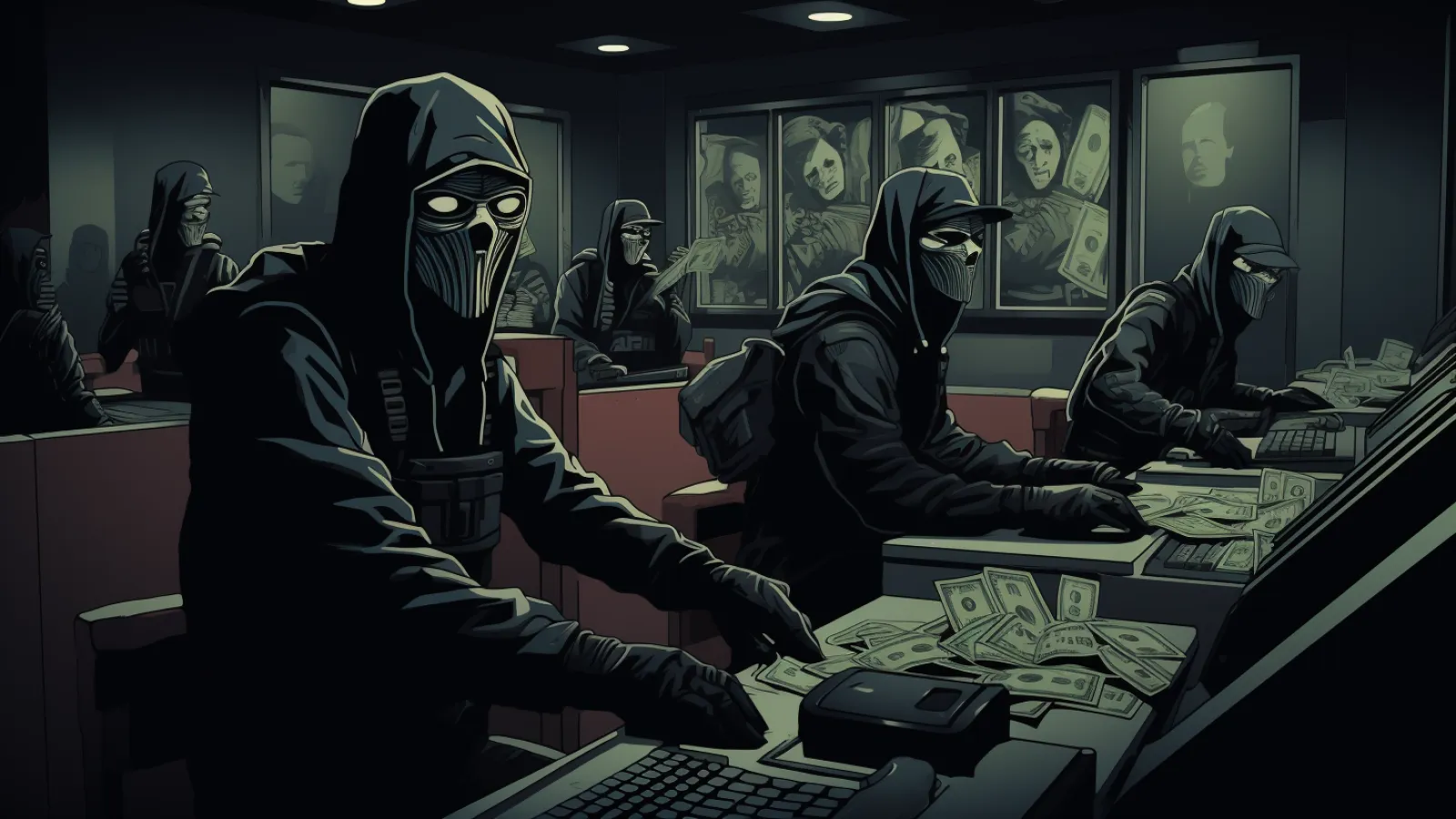 illustration for robbery