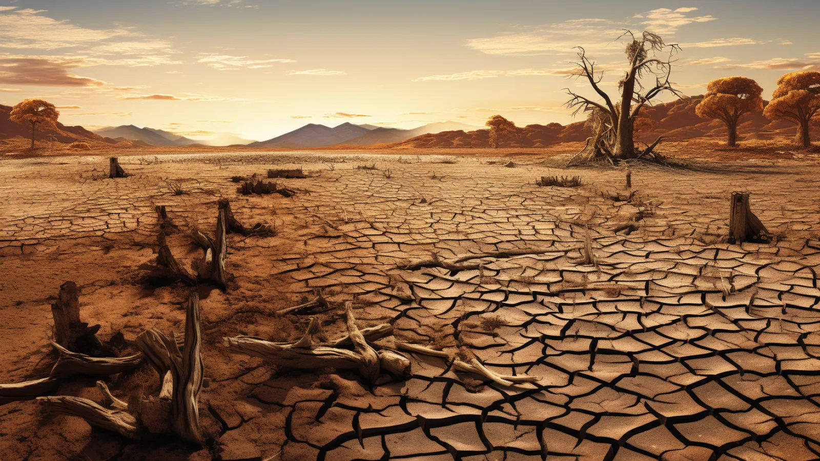 illustration for drought