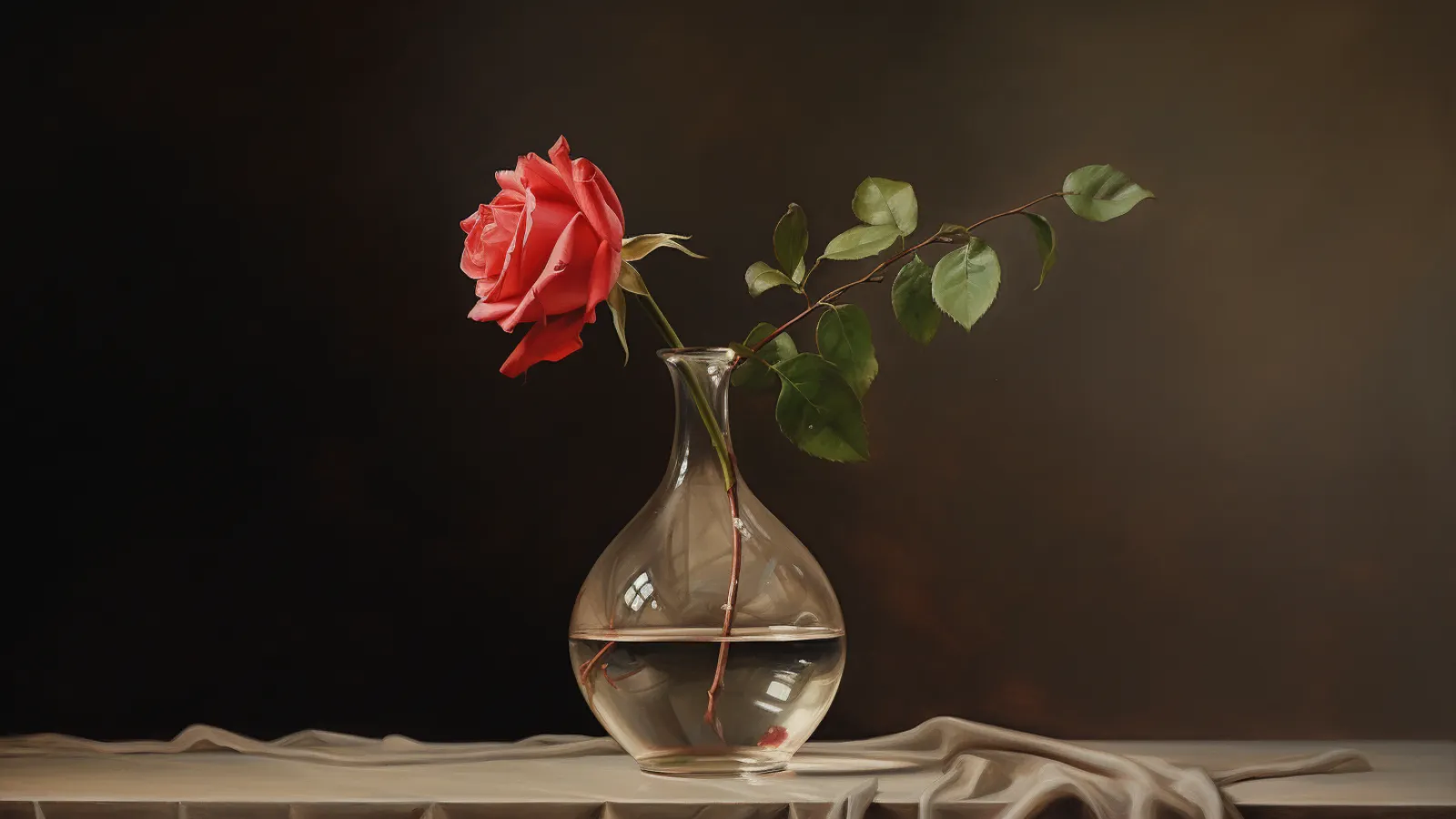 illustration for vase