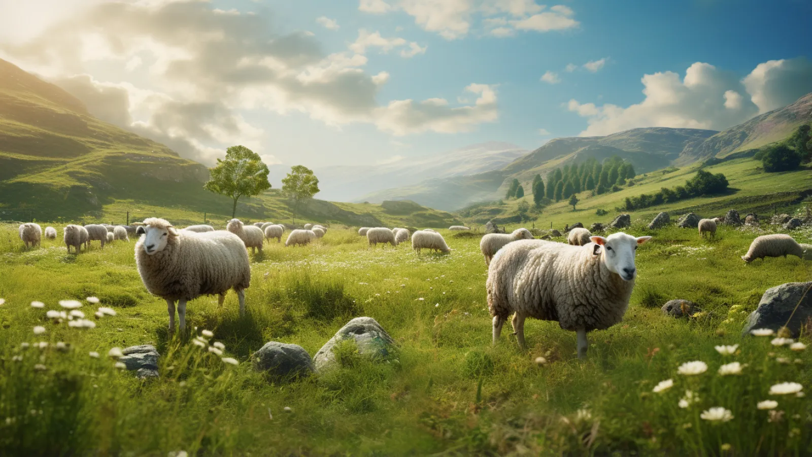 illustration for meadow