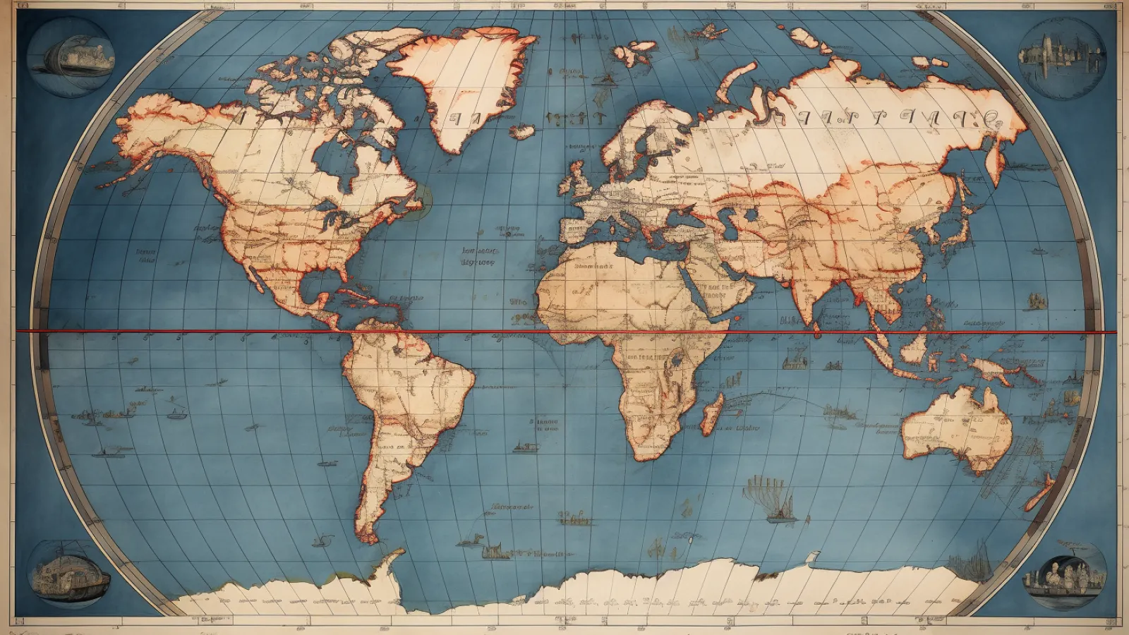 illustration for equator