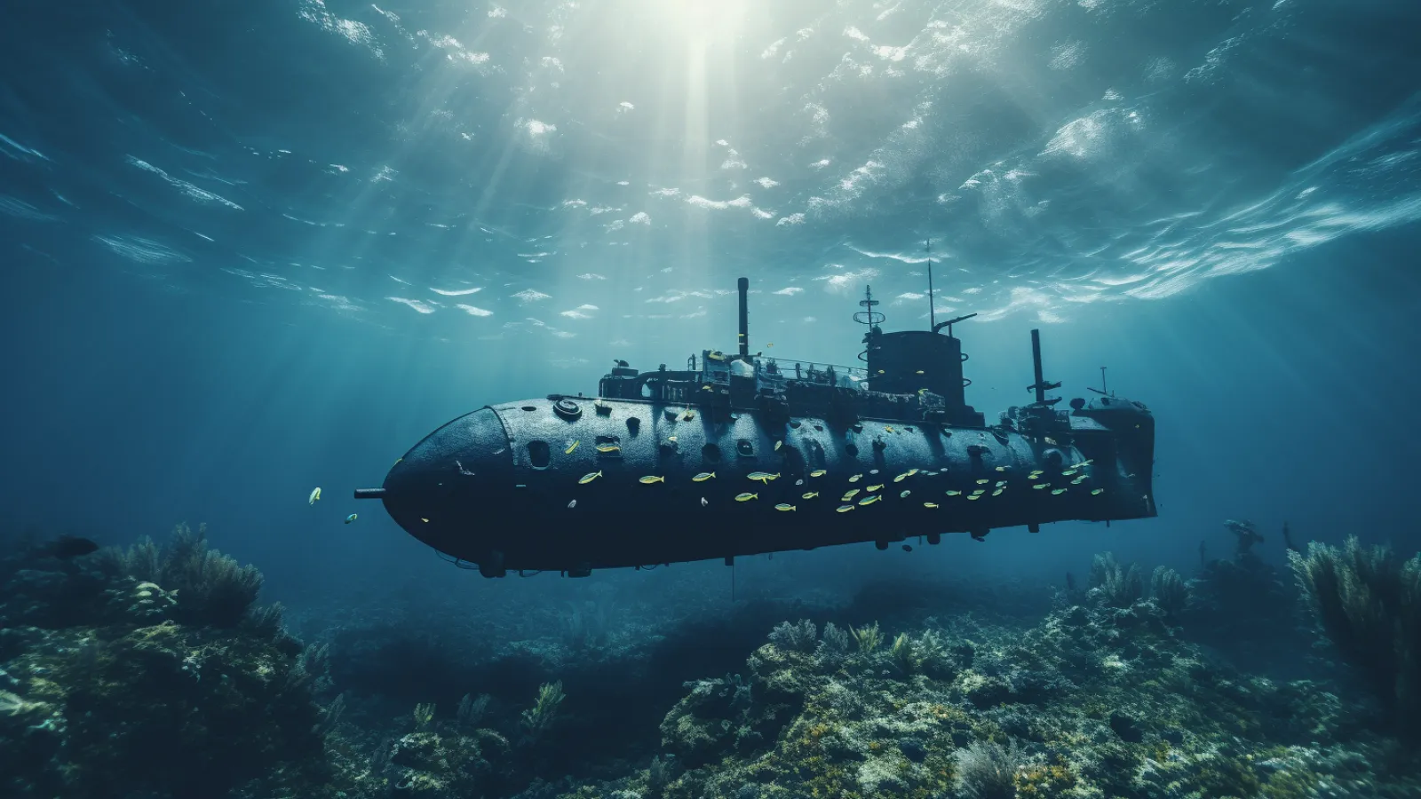 illustration for submarine