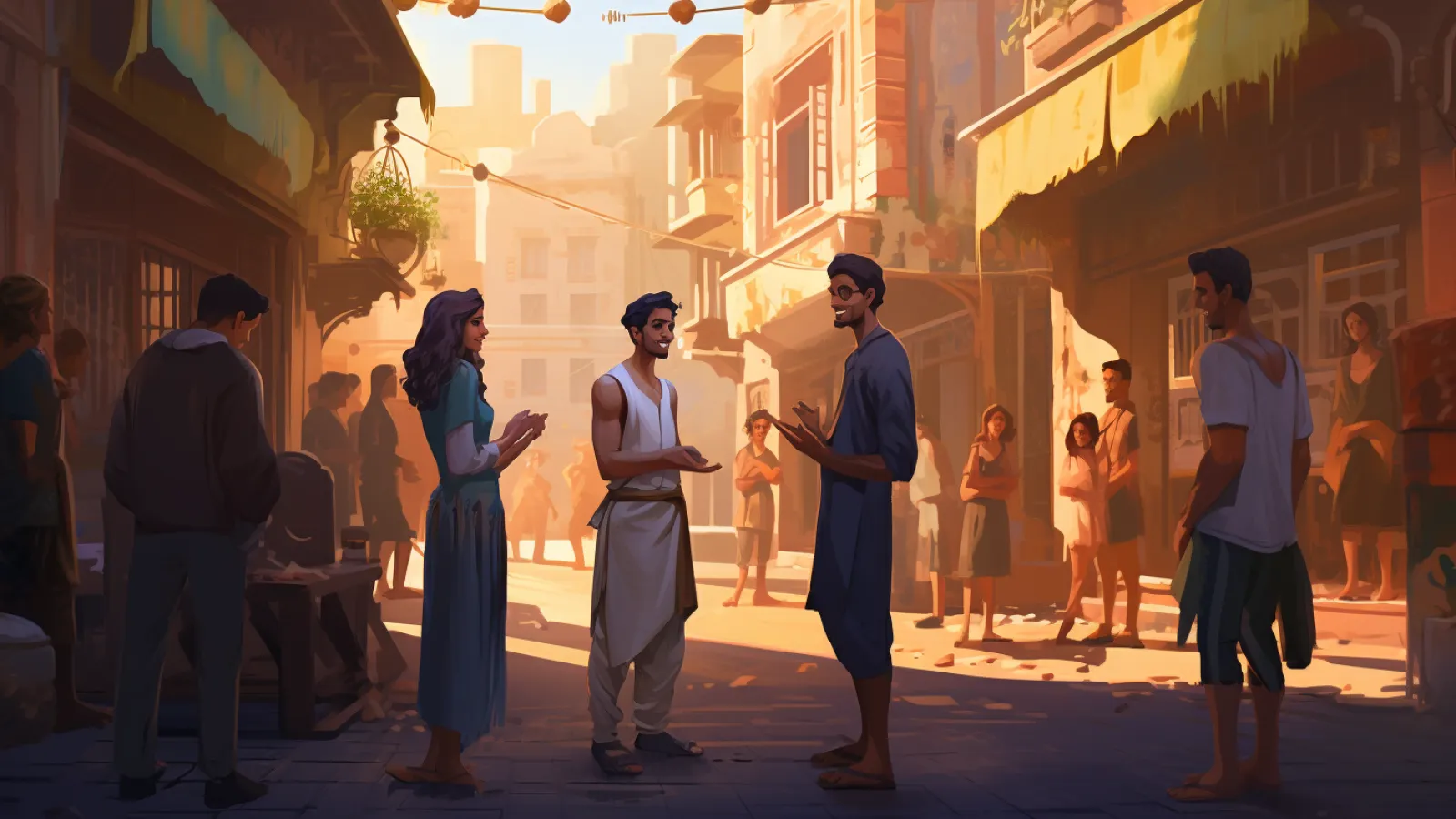 illustration for folk