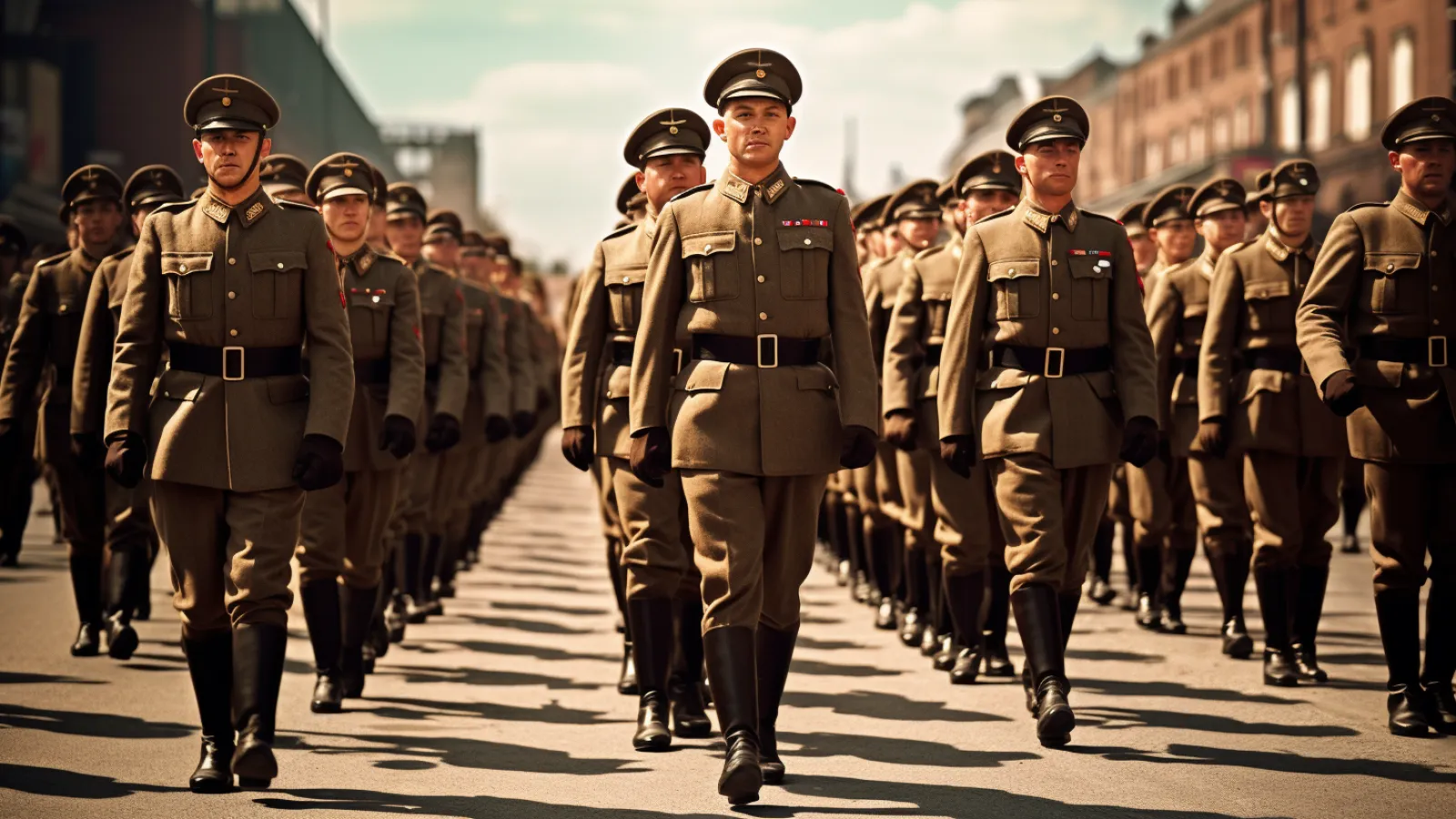 illustration for troop