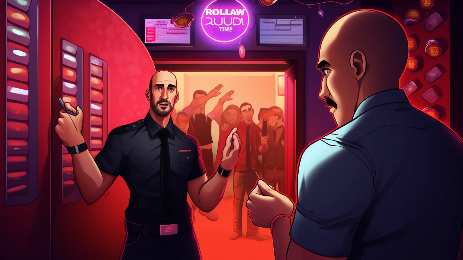 illustration for deny