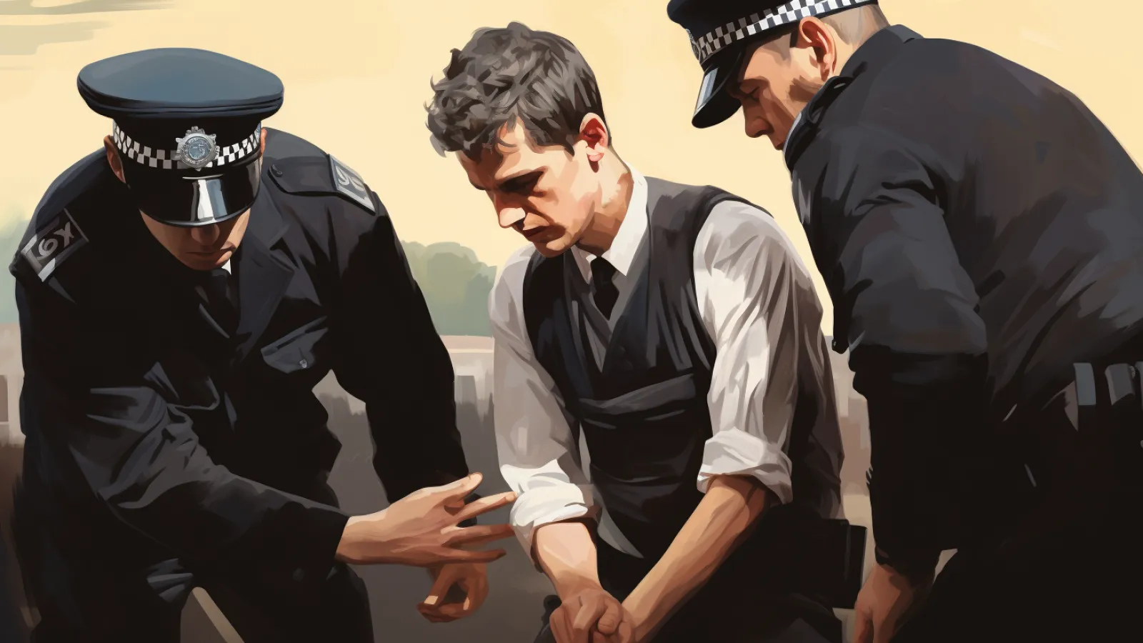 illustration for suspect