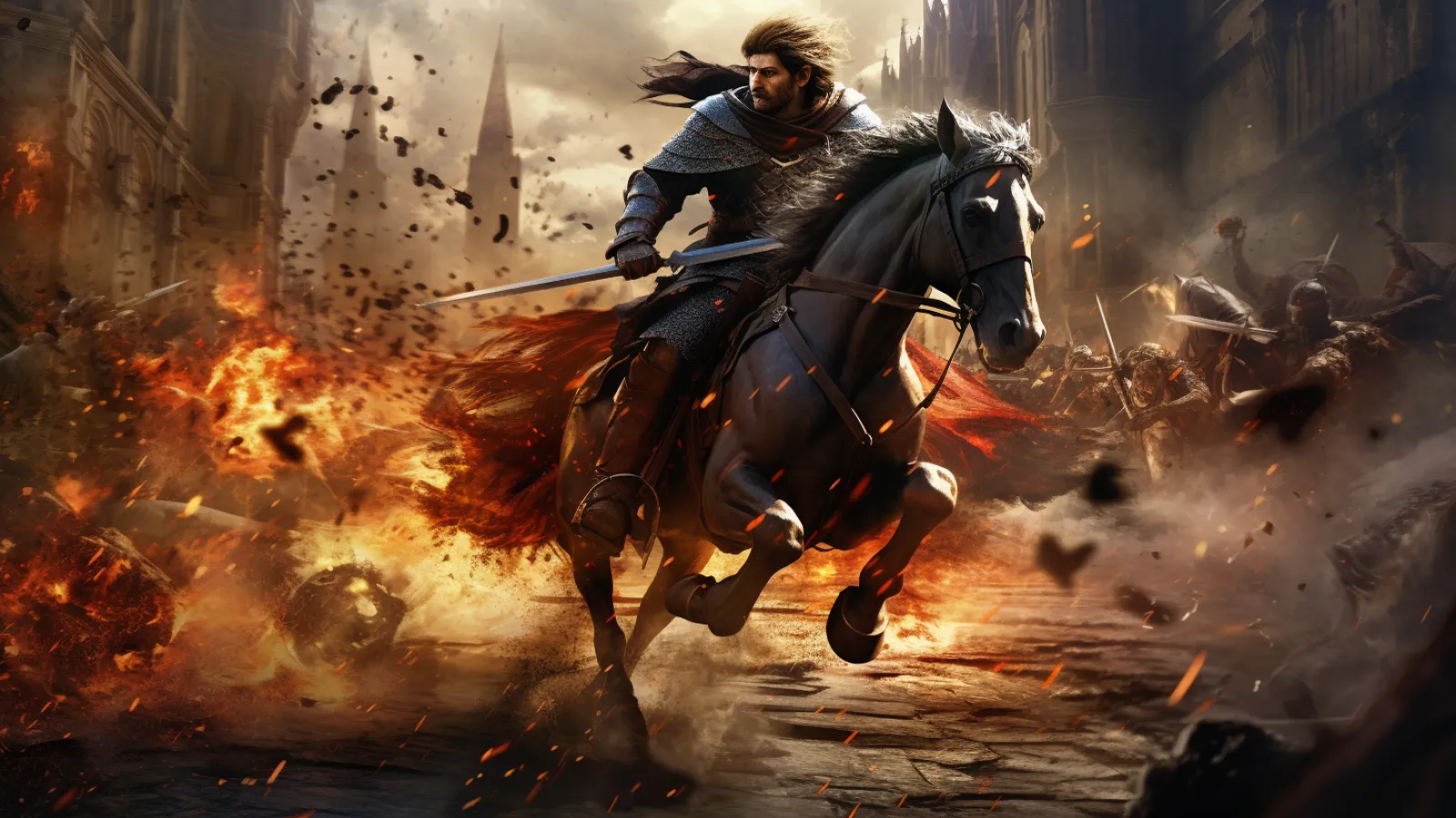 illustration for warrior