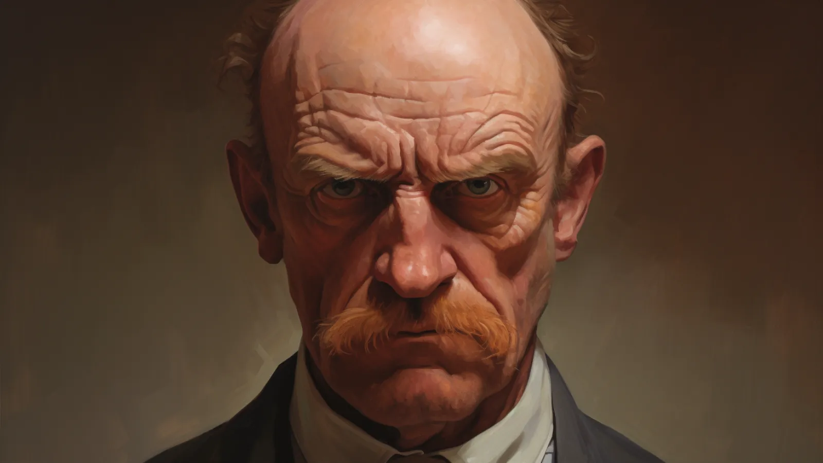 illustration for frown
