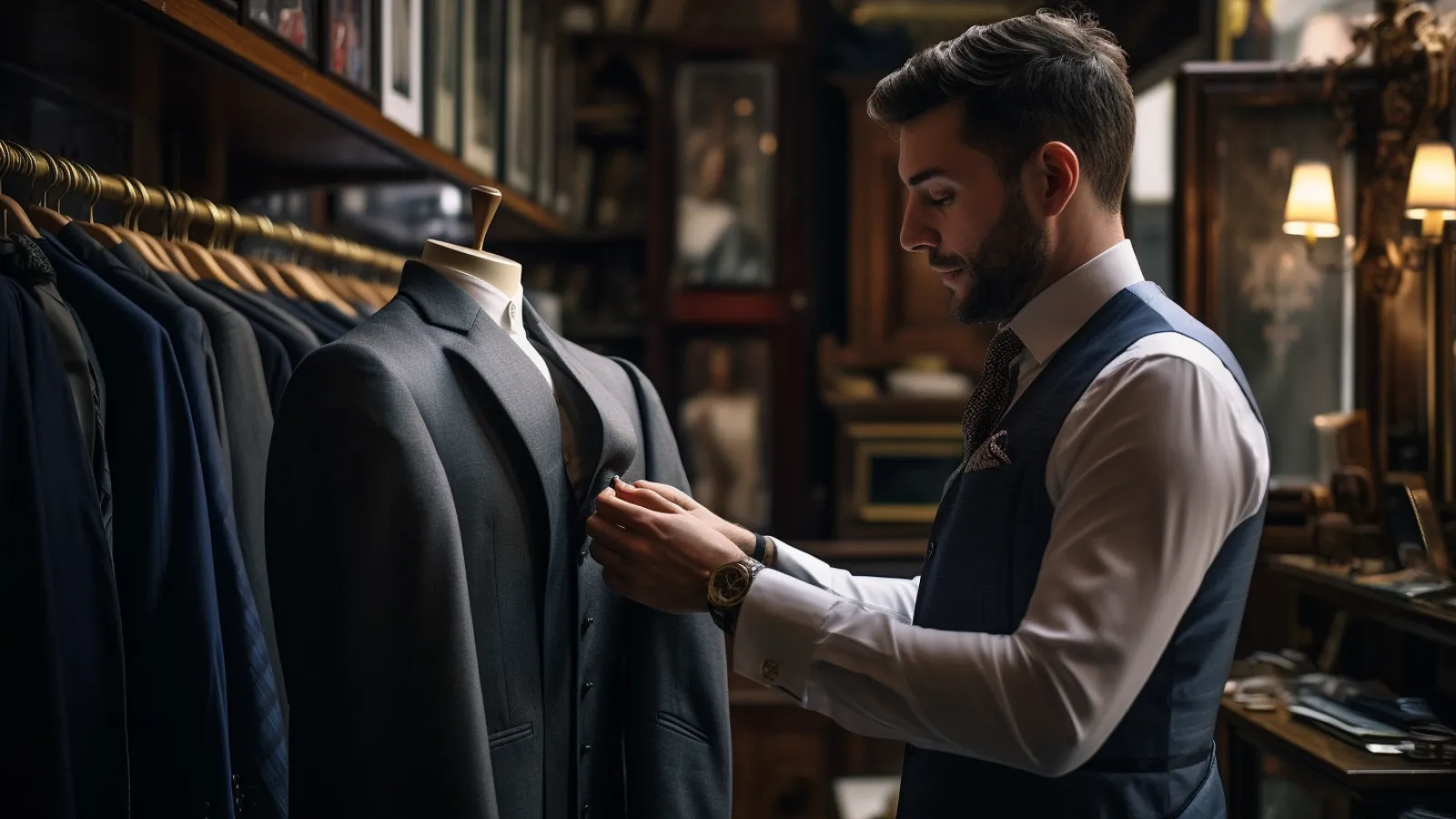 illustration for tailor