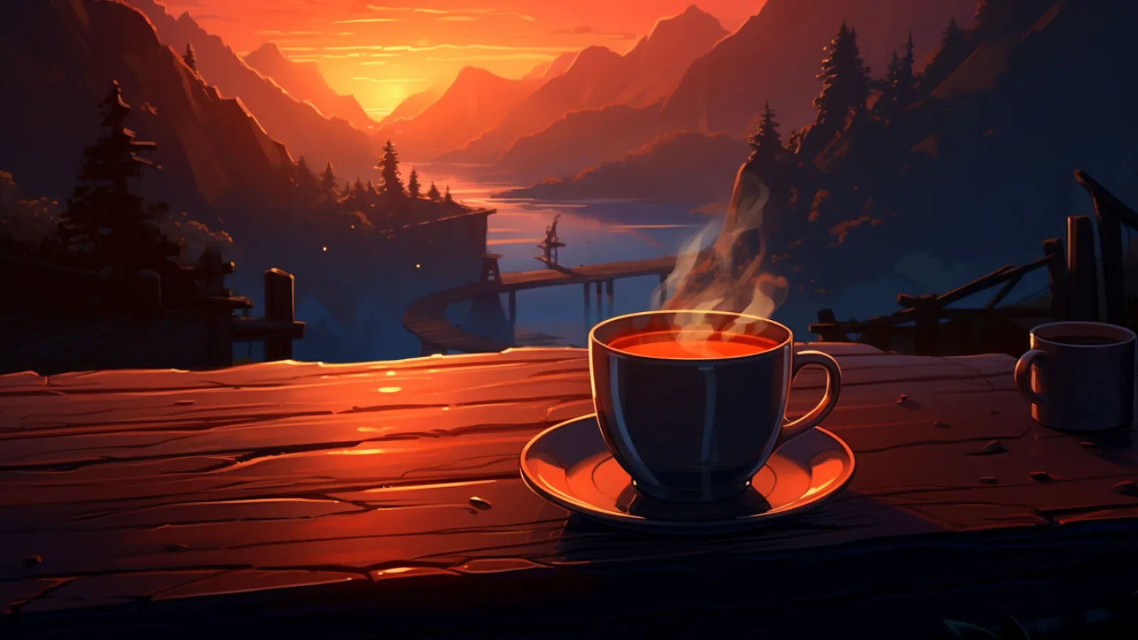 illustration for coffee