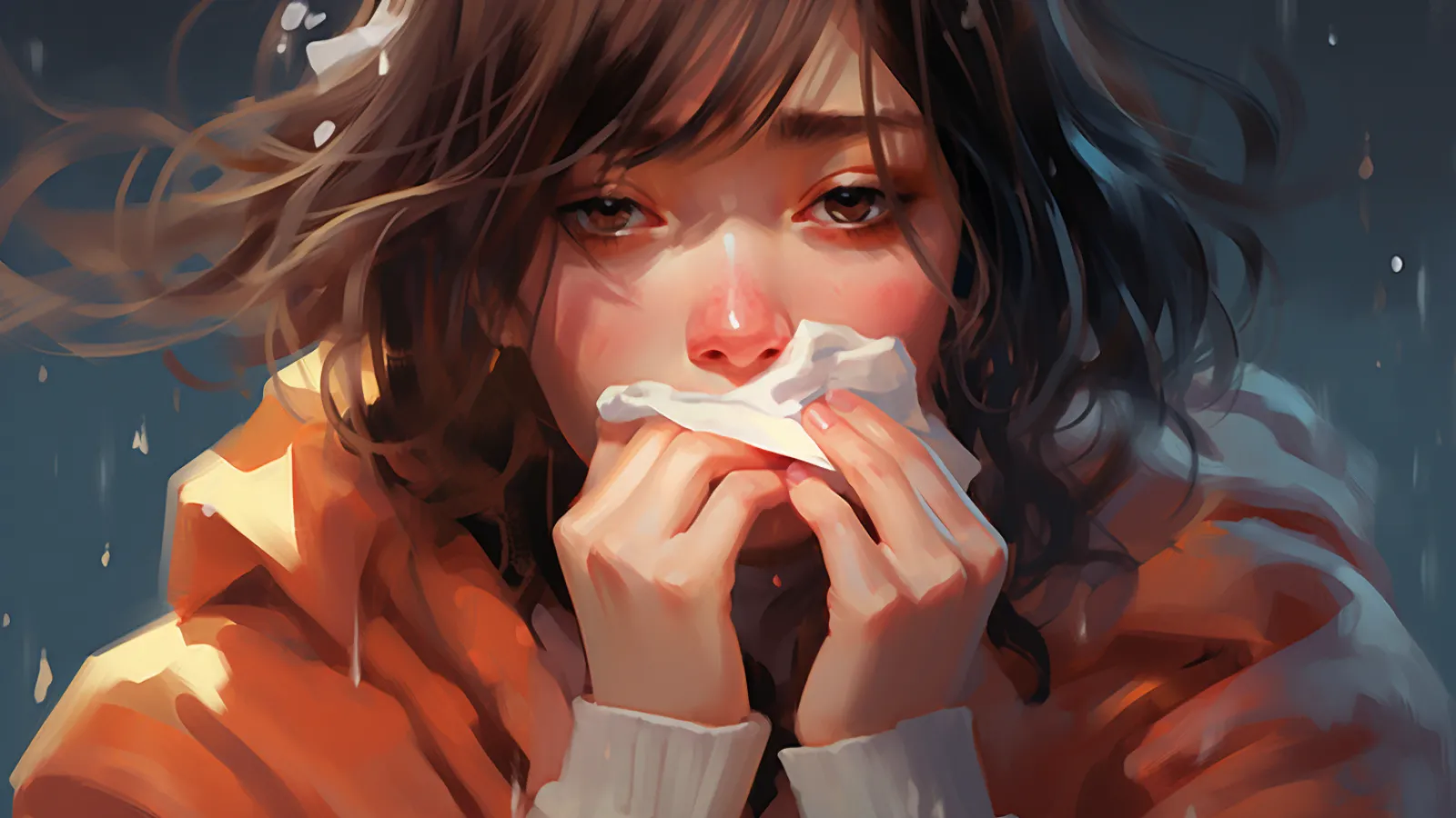 illustration for cold