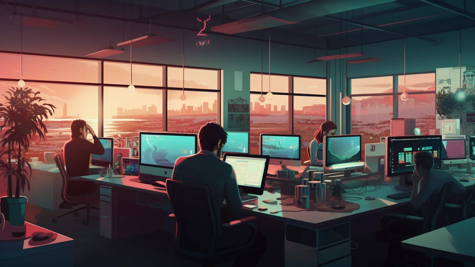 illustration for company