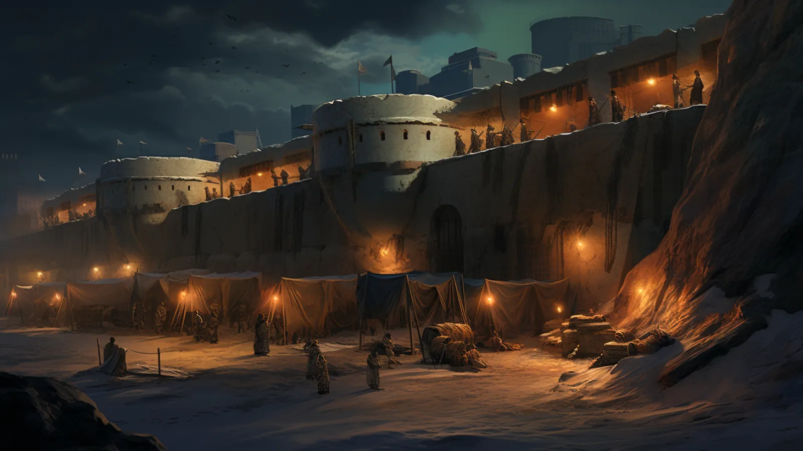 illustration for fort