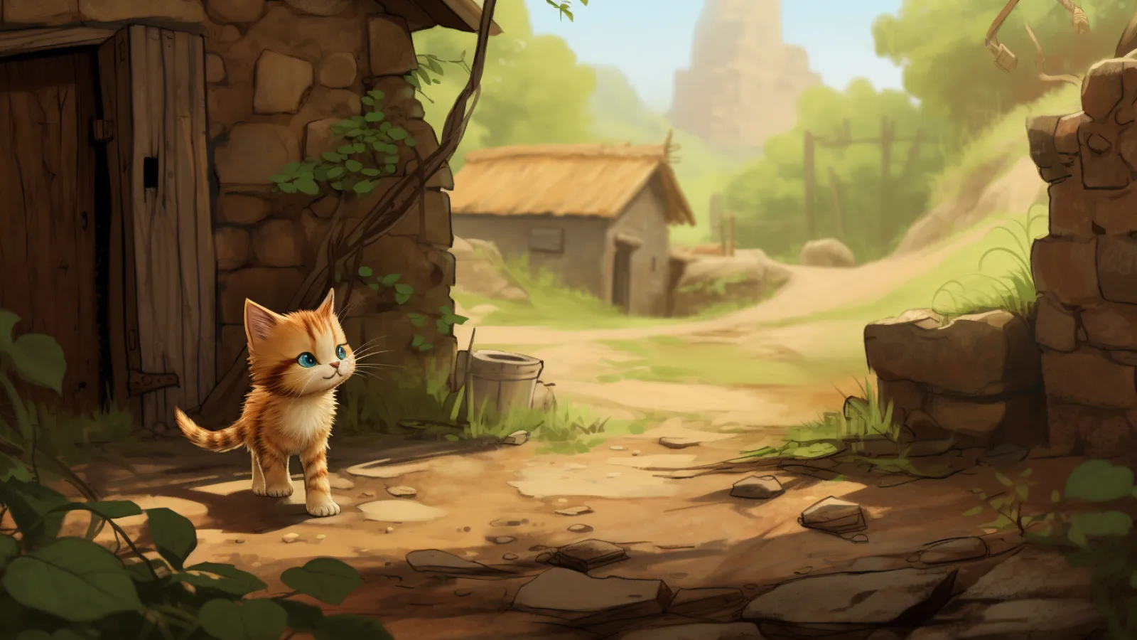 illustration for wander