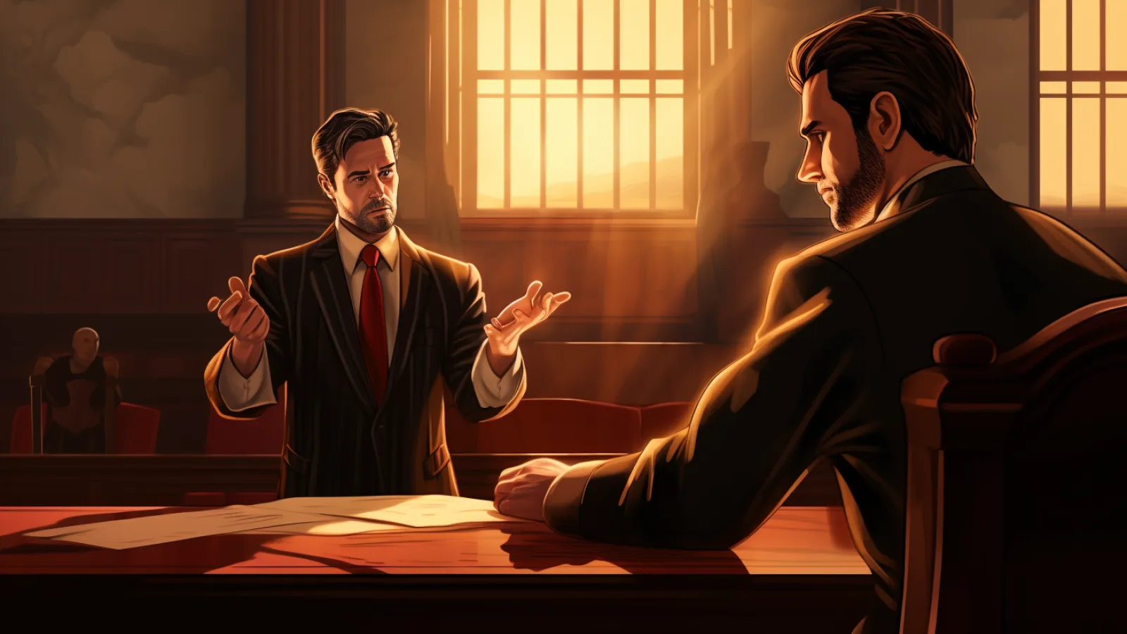 illustration for conflict