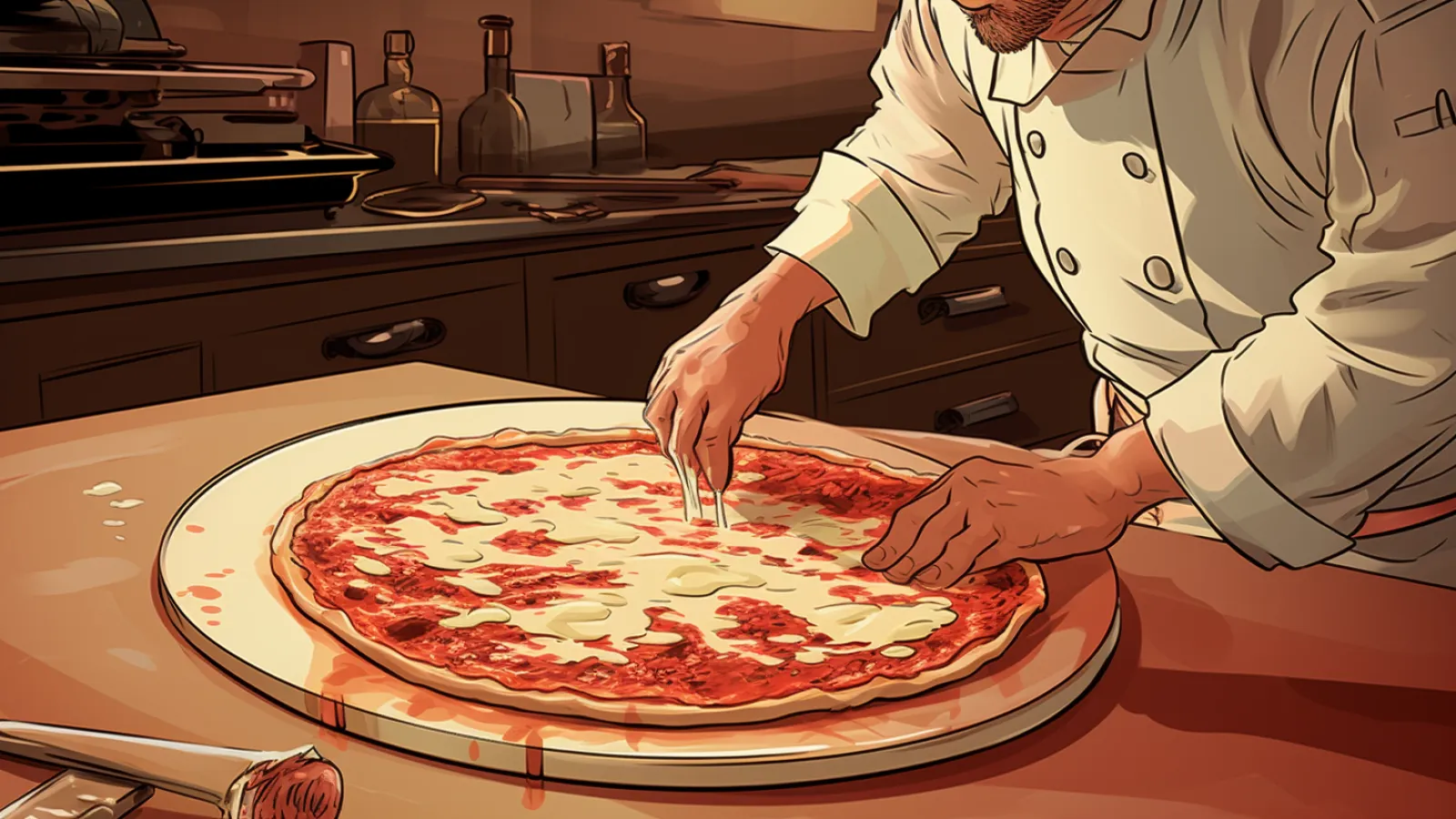illustration for evenly