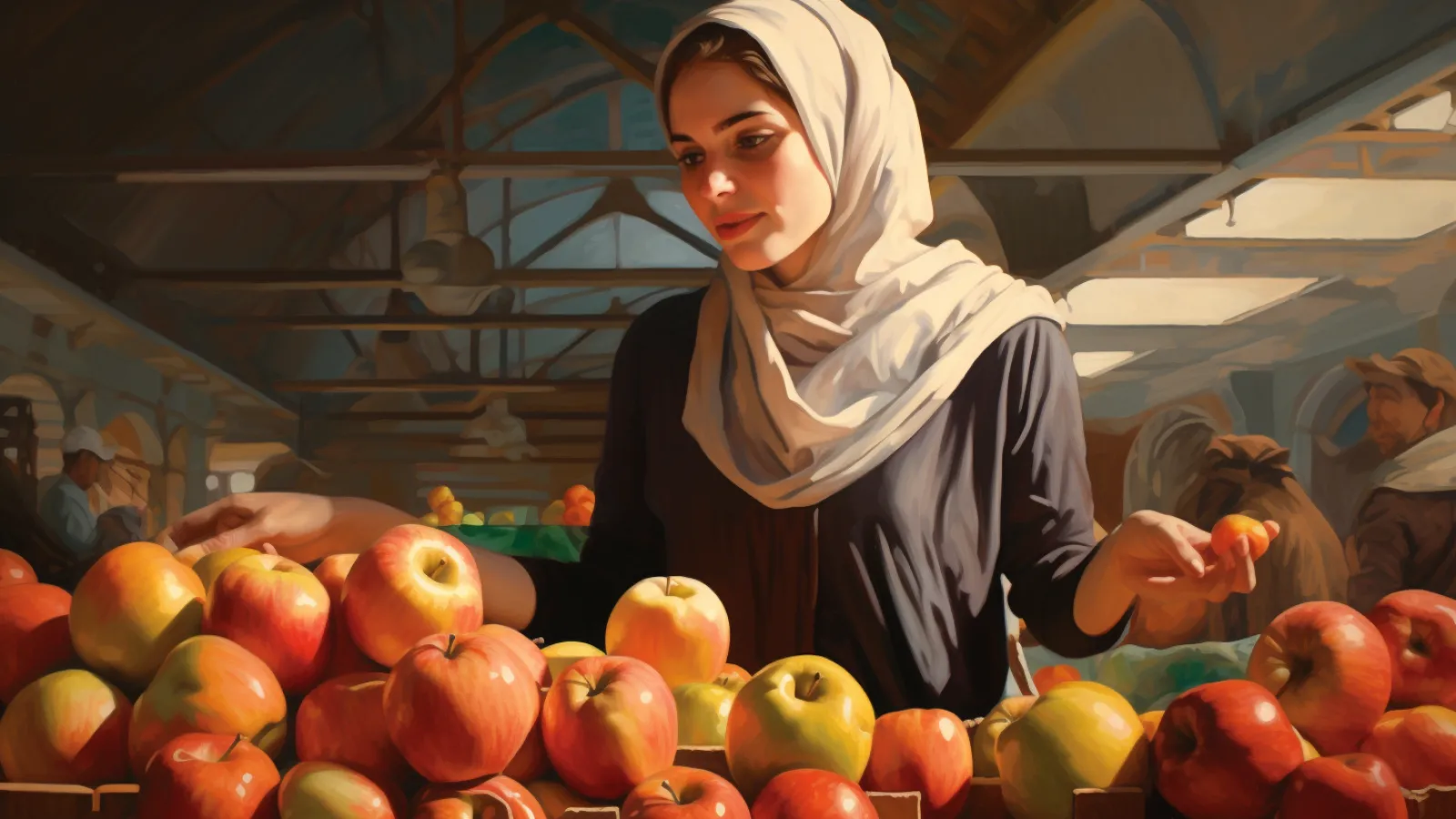 illustration for grocery