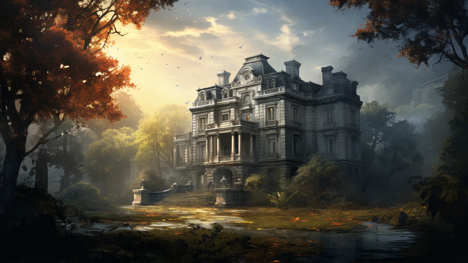 illustration for estate