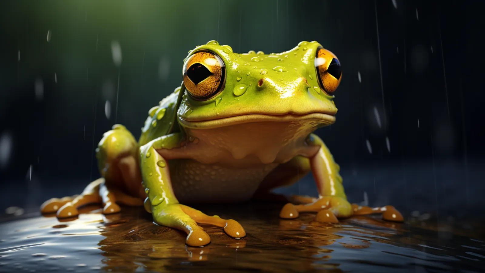 illustration for amphibian
