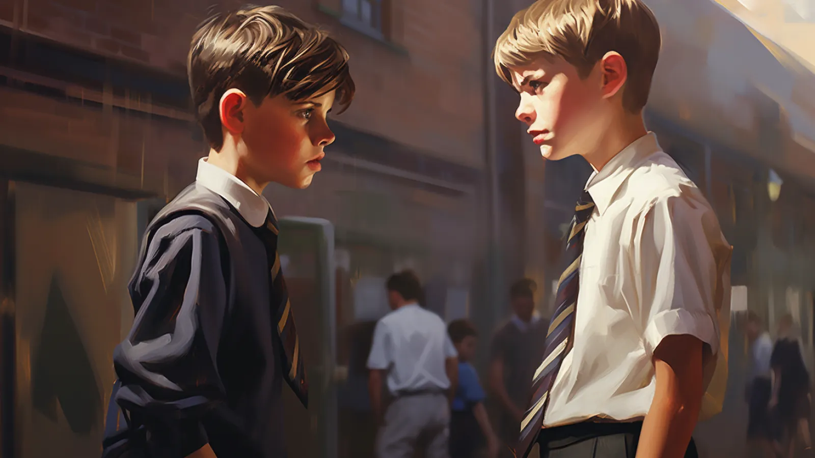 illustration for intimidate