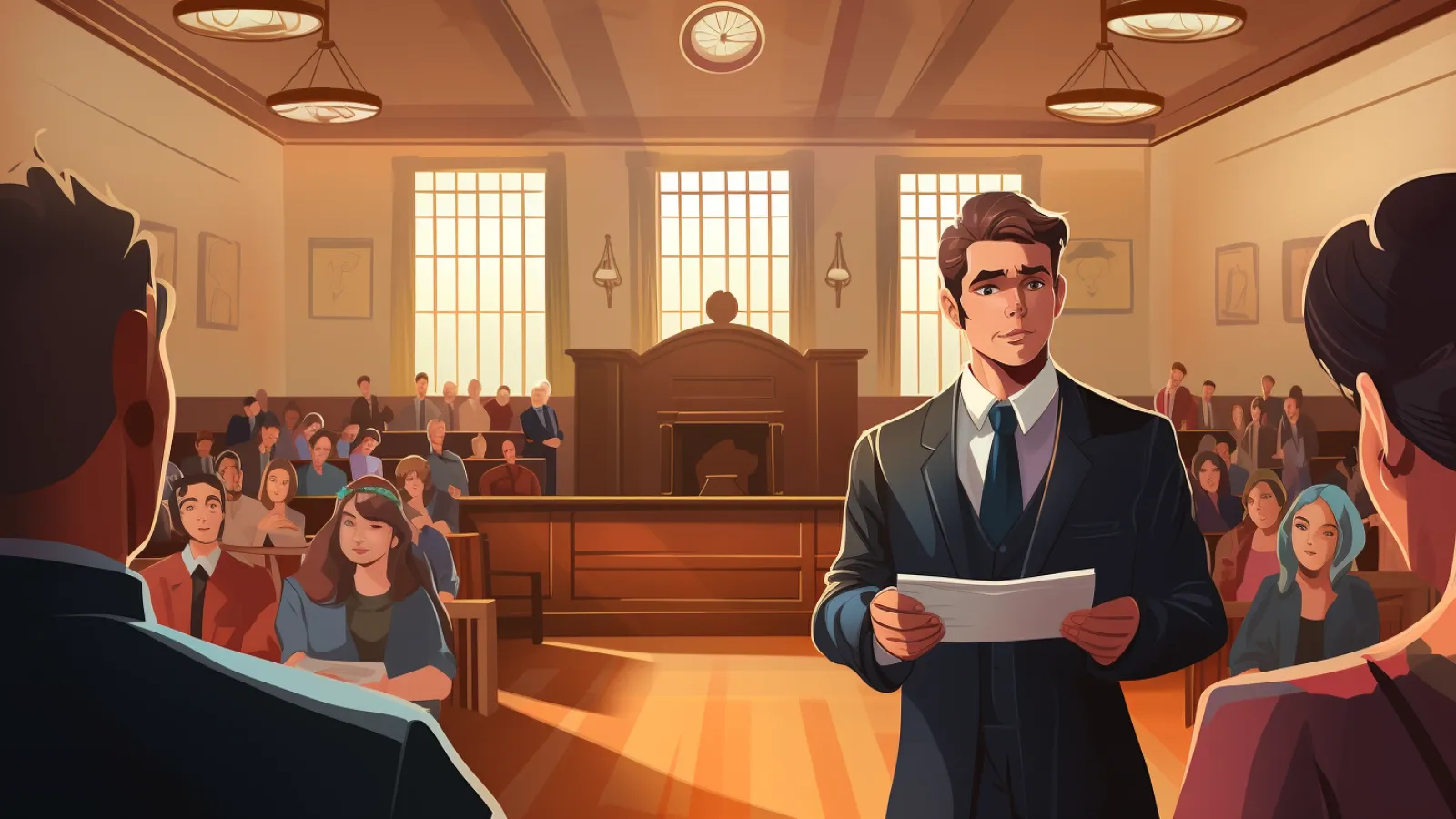 illustration for convict