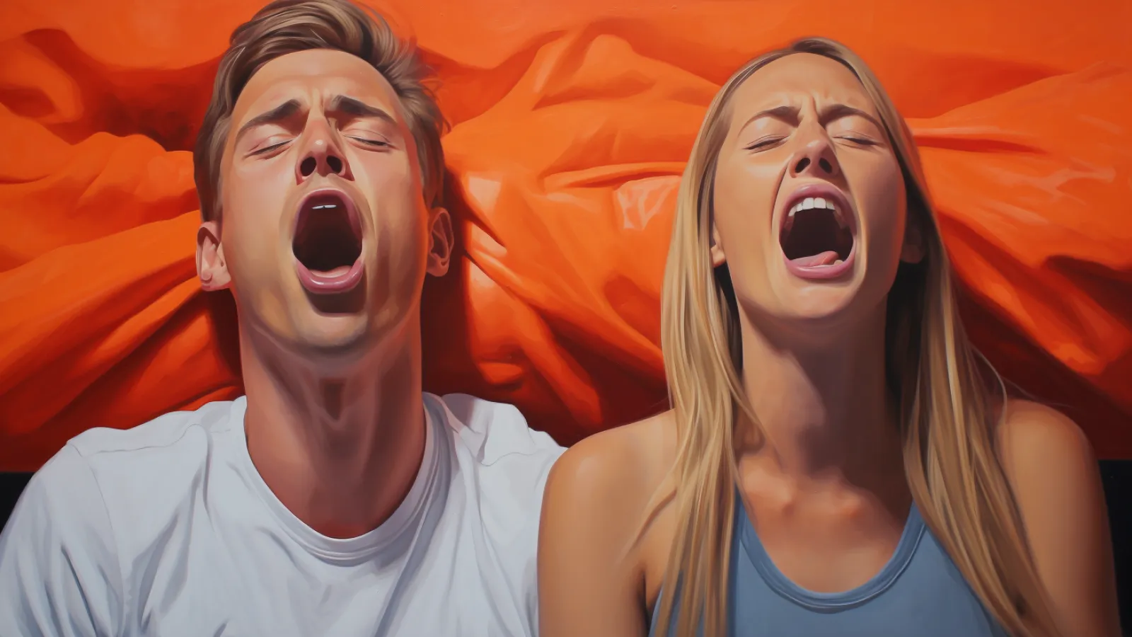 illustration for yawn