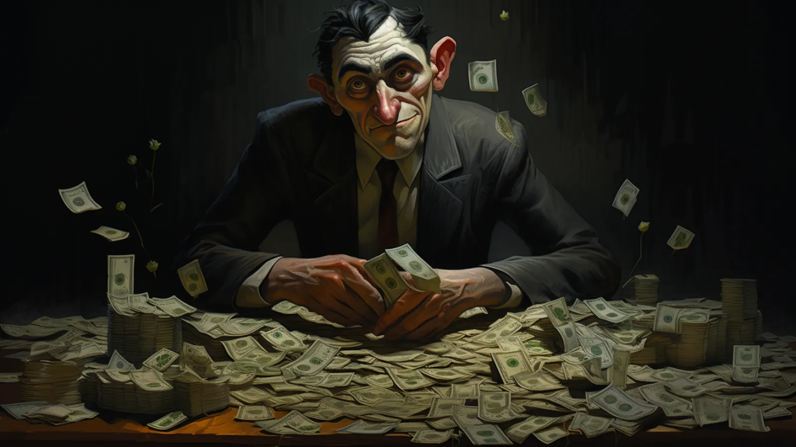 illustration for evil