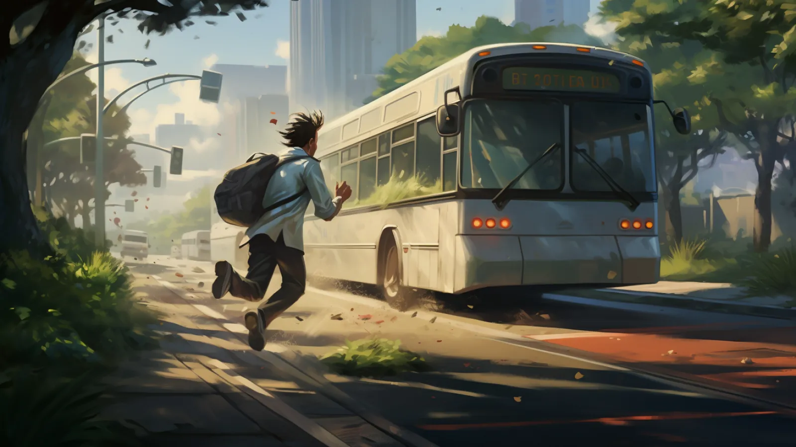 illustration for hasten
