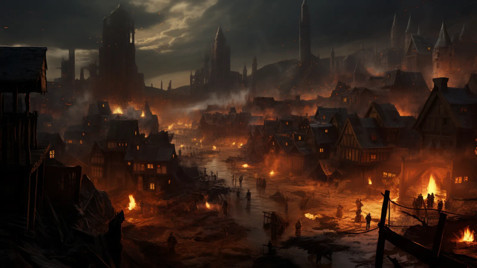 illustration for plague