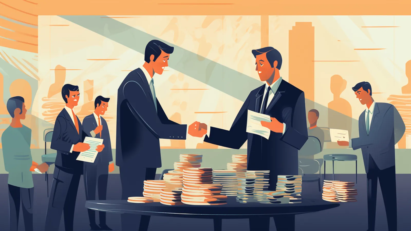 illustration for crowdfunding