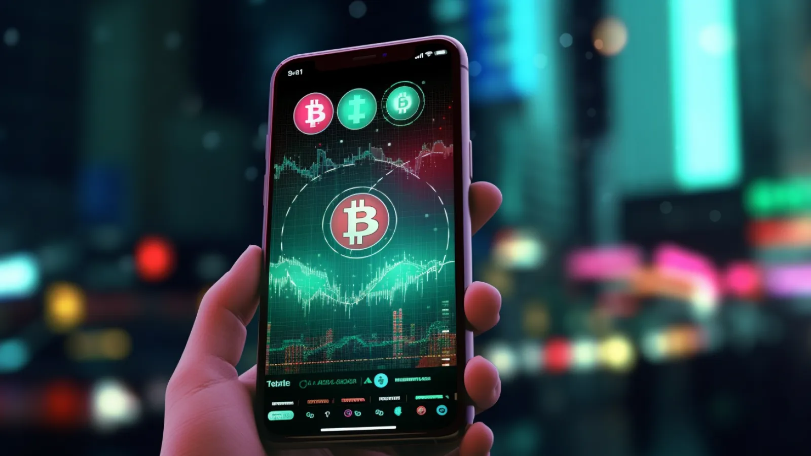 illustration for cryptocurrency