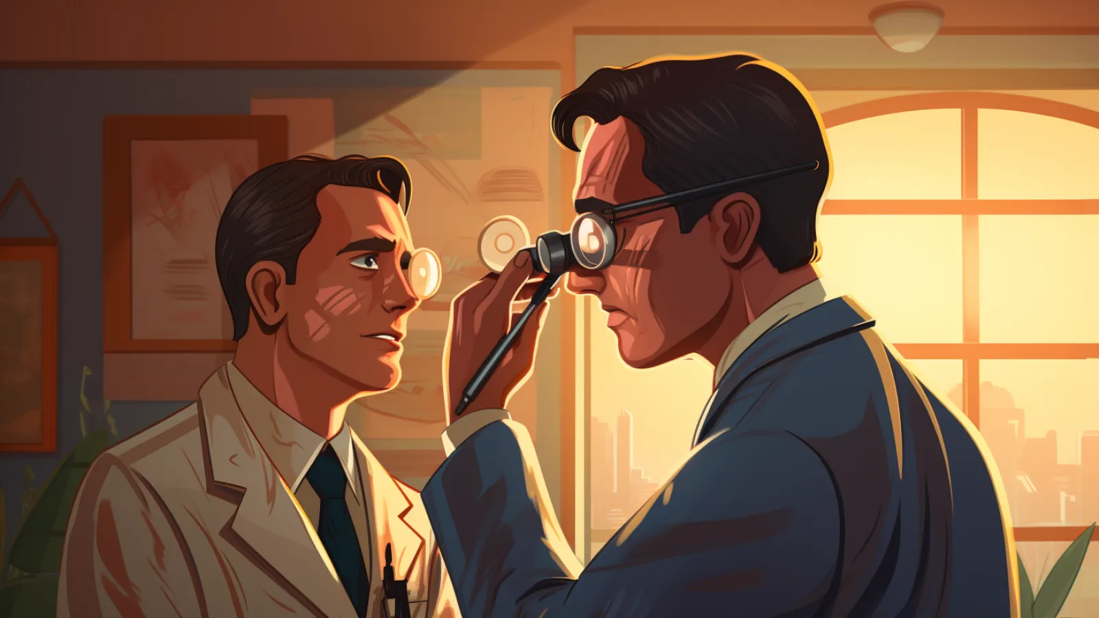 illustration for optical