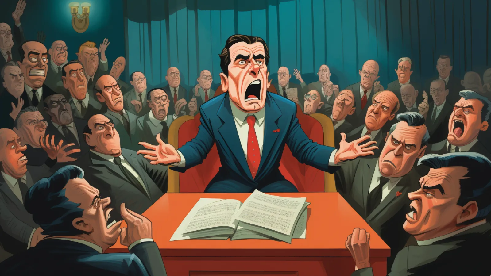illustration for damn