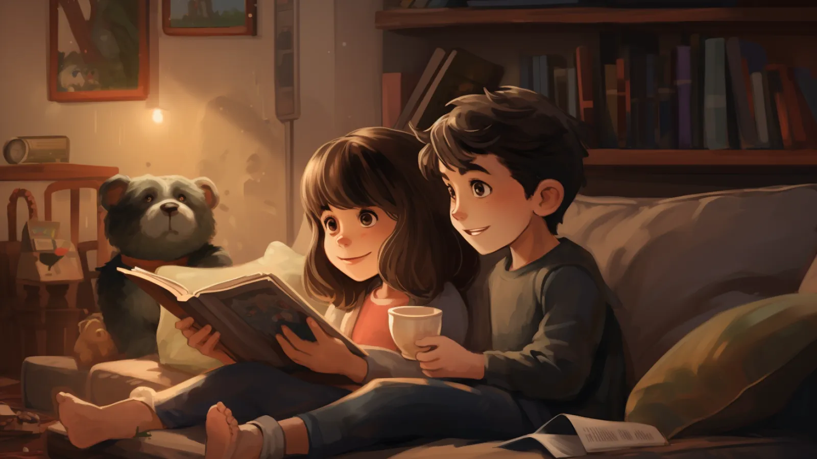 illustration for meanwhile