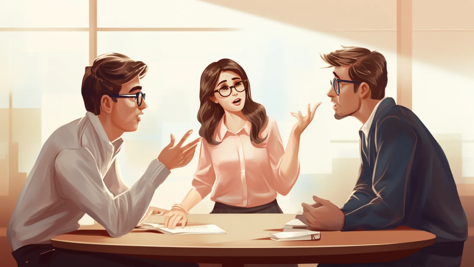 illustration for mediate