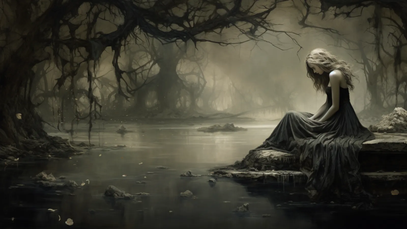 illustration for dark
