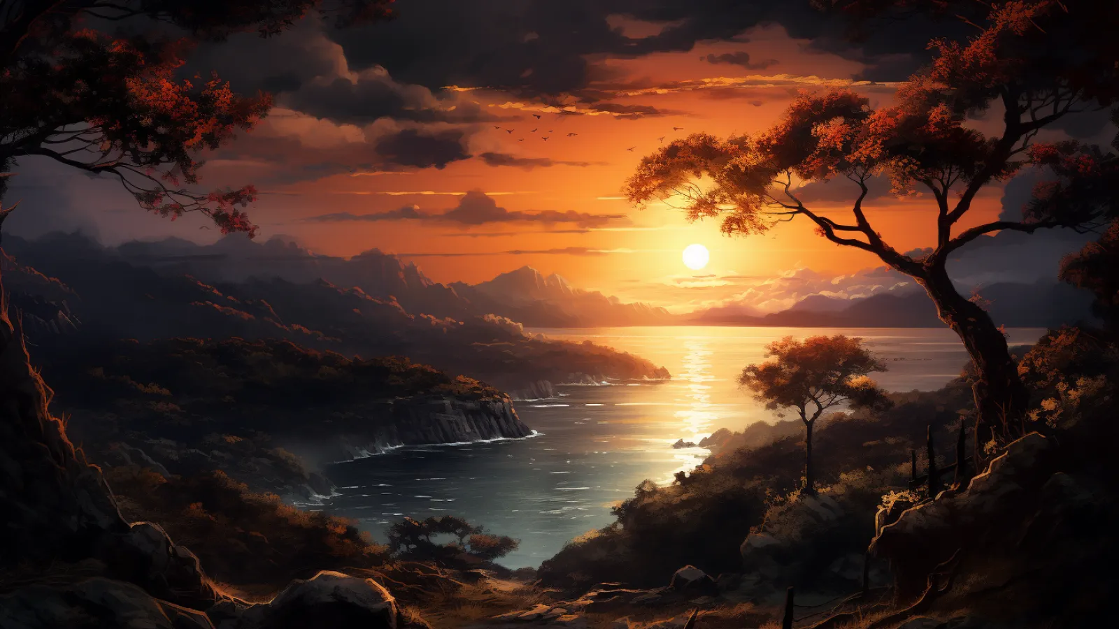illustration for dawn