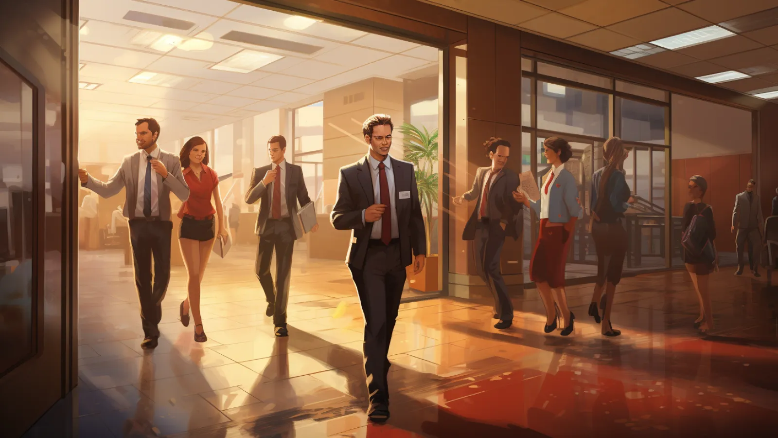 illustration for leave off