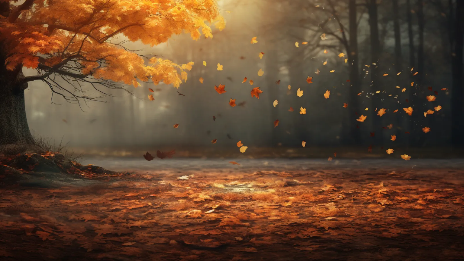 illustration for fall away from