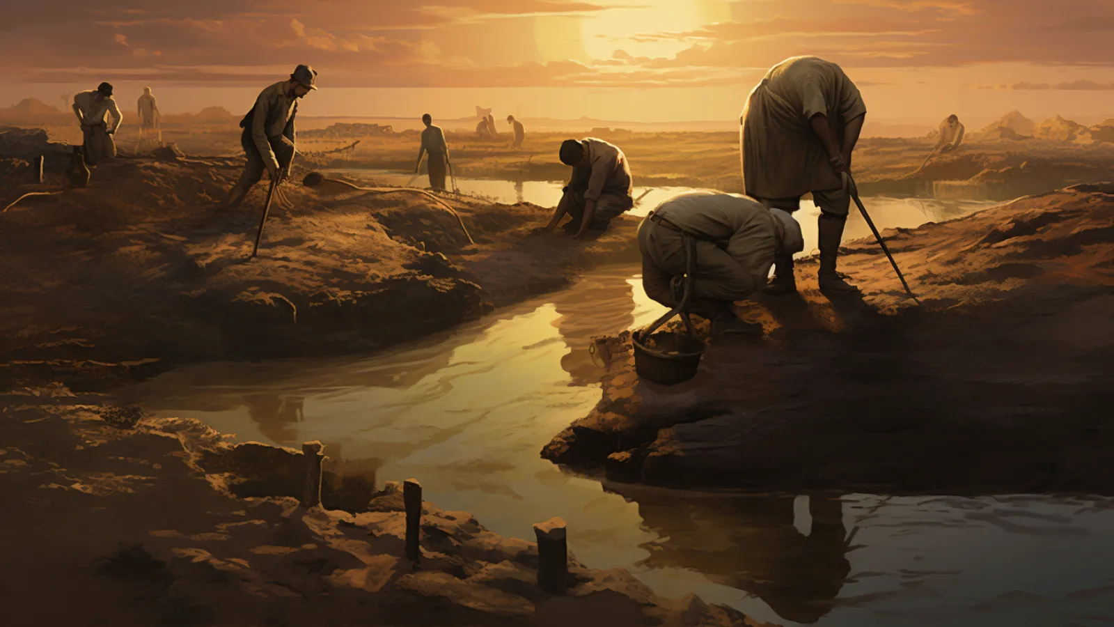 illustration for water table