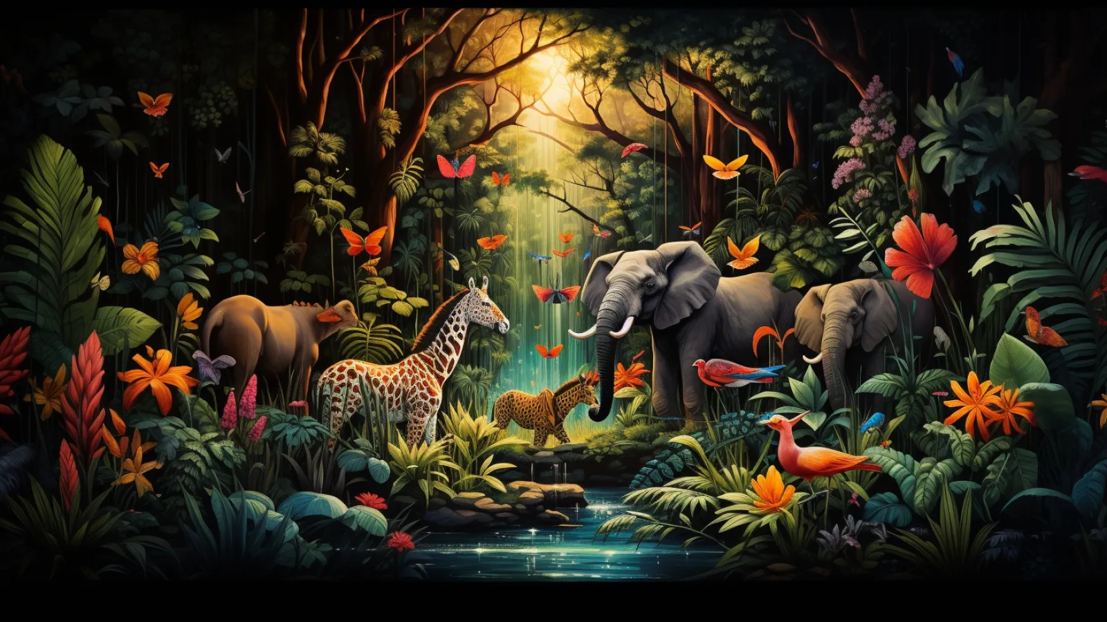 illustration for natural selection
