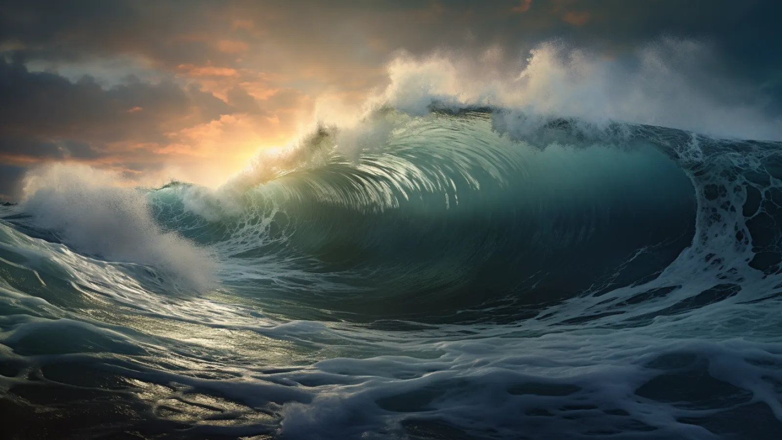 illustration for tidal waves