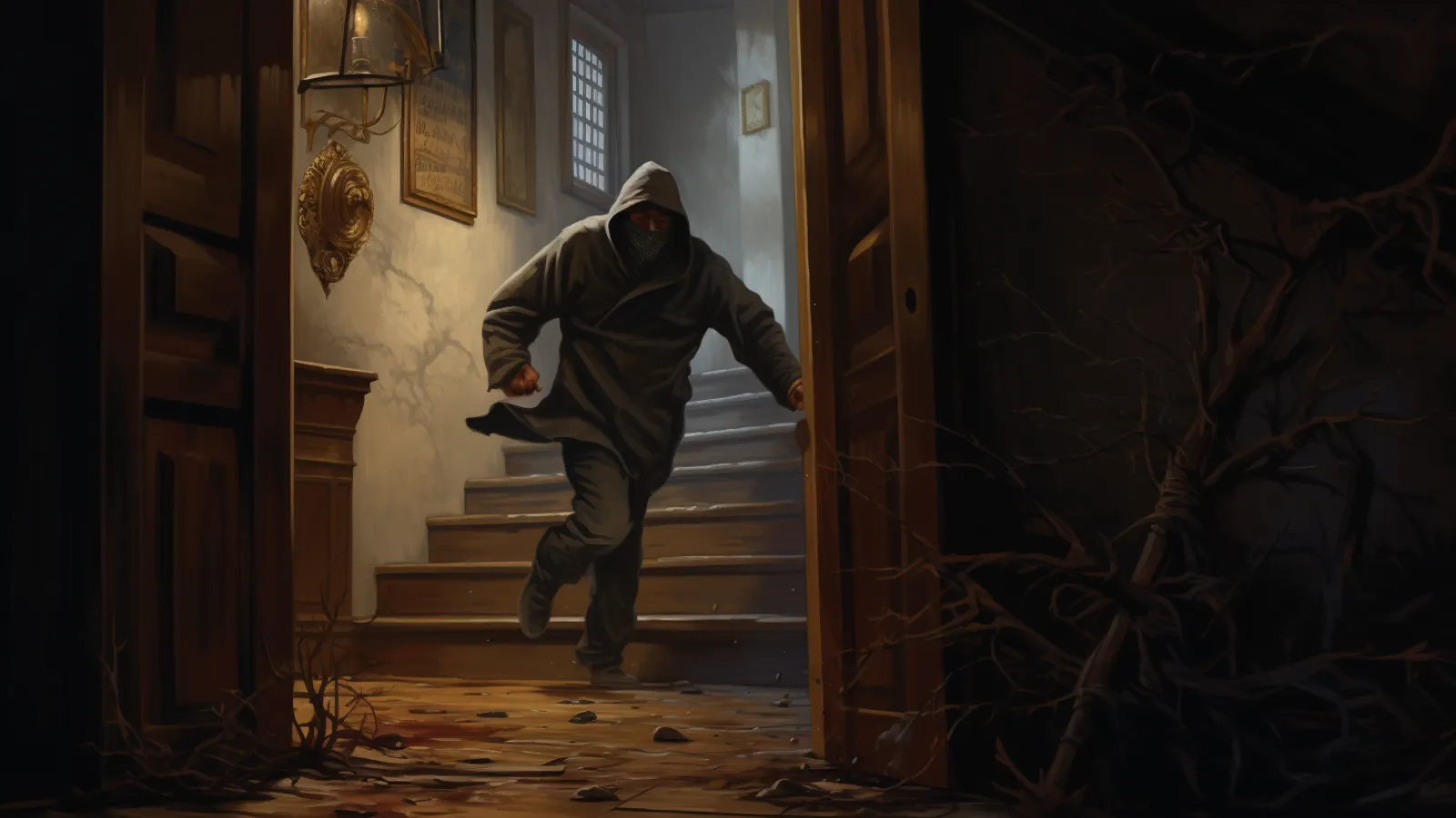 illustration for break into