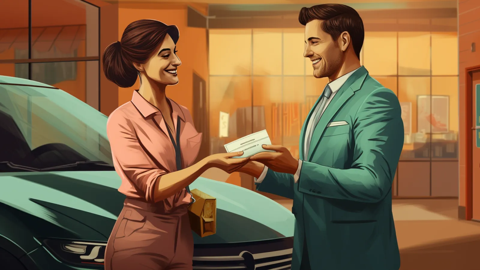 illustration for deposit